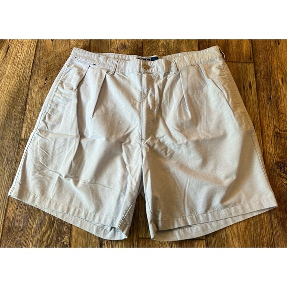 Polo Ralph Lauren Other - Polo Ralph Lauren Tyler Shorts 38 Light Blue Pleat Front 100% Cotton